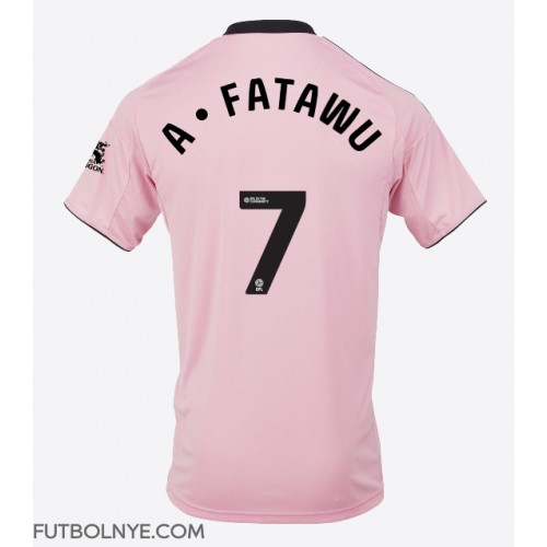 Camiseta Leicester City Issahaku Fatawu #7 Tercera Equipación 2025-26 manga corta Camiseta Leicester City Issahaku Fatawu #7 Tercera Equipación 2025-26 manga corta